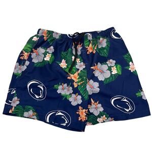 Foco Penn State Nittany Lions Men's 2XL Hawaiian Floral Swim Trunk Shorts